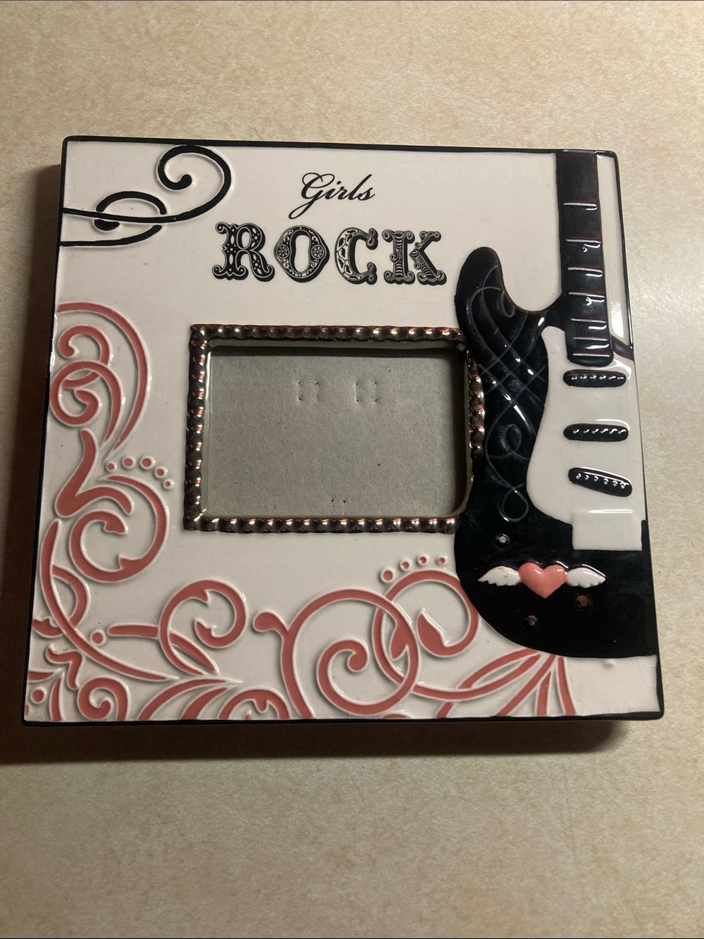 Grasslands Road “Girls Rock” Frame-like new-white, pink black